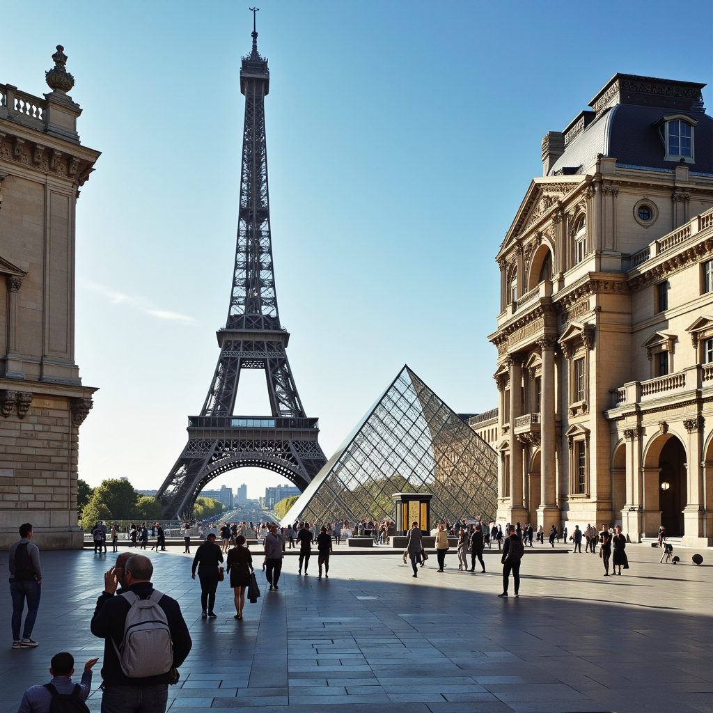 Famous landmarks and museums to visit in Paris – Explore the Louvre, Eiffel Tower, and more on your trip to Paris.